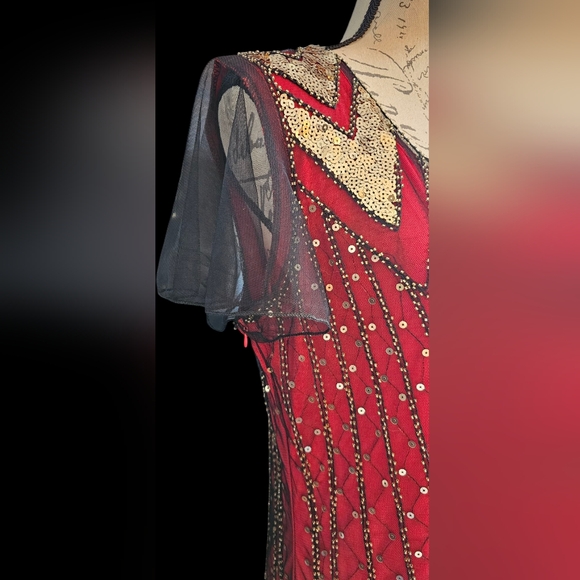 Plus size Sparkly Tulle Dress - Picture 5 of 9